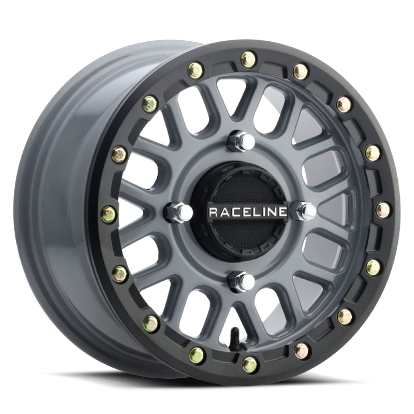 Raceline Podium Beadlock 4/137 15x6 5+1 (+40mm) Black/Gray A93SG-56037+40_1696391