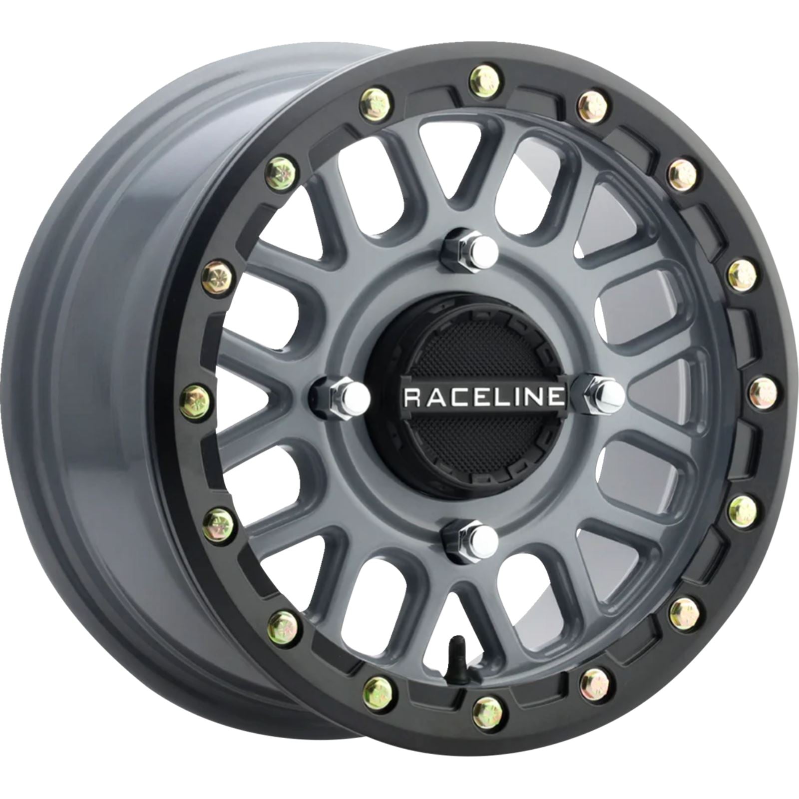 Raceline Podium Beadlock 4/137 15x6 5+1 (+40mm) Black/Gray A93SG-56037+40_1388492