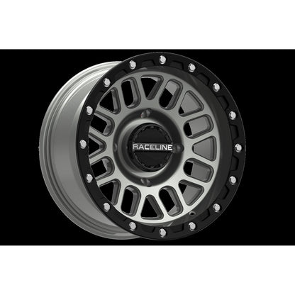 Raceline Podium Beadlock 4/156 14x7 5+2 (+10mm) - Black/Gray A93SG-47056+10_152920