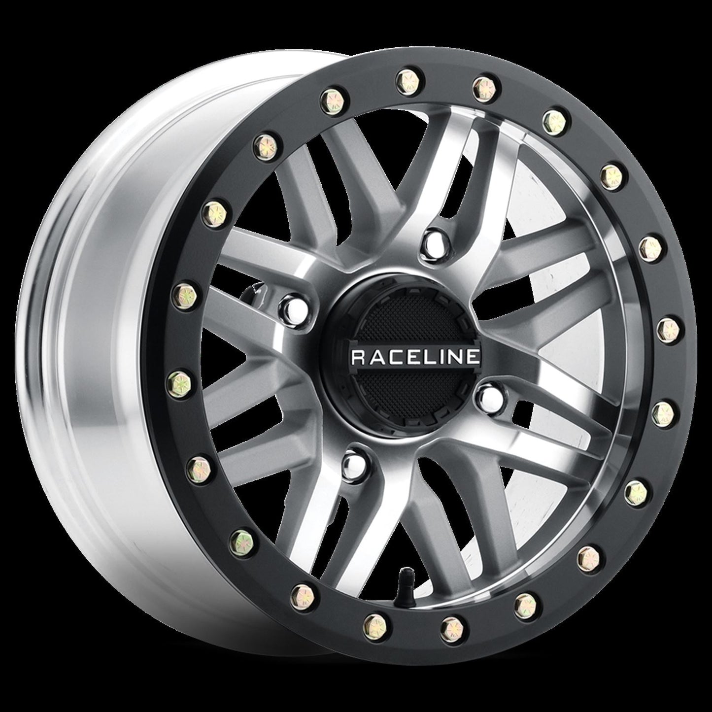 Raceline Ryno Beadlock 4/156 15x10 5+5 (0mm) Black Ring/Cast A91MA-51056-00_153009