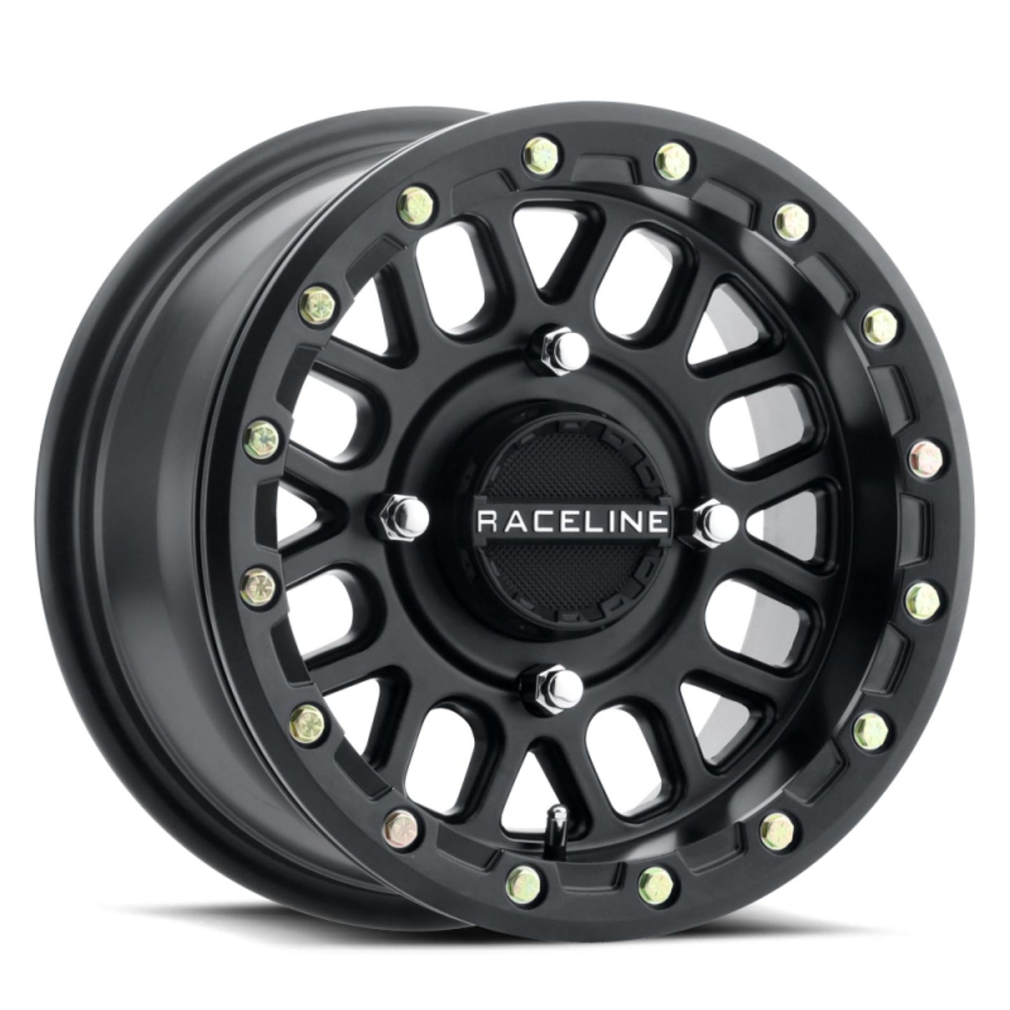 Raceline Podium Beadlock 4/137 14x7 5+2 (+10mm) Black A93B-47037+10_1696333