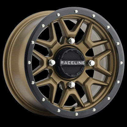 Raceline Krank 4/110 14x7 5+2 (+10mm) Black/Bronze A94BZ-47011+10_153031