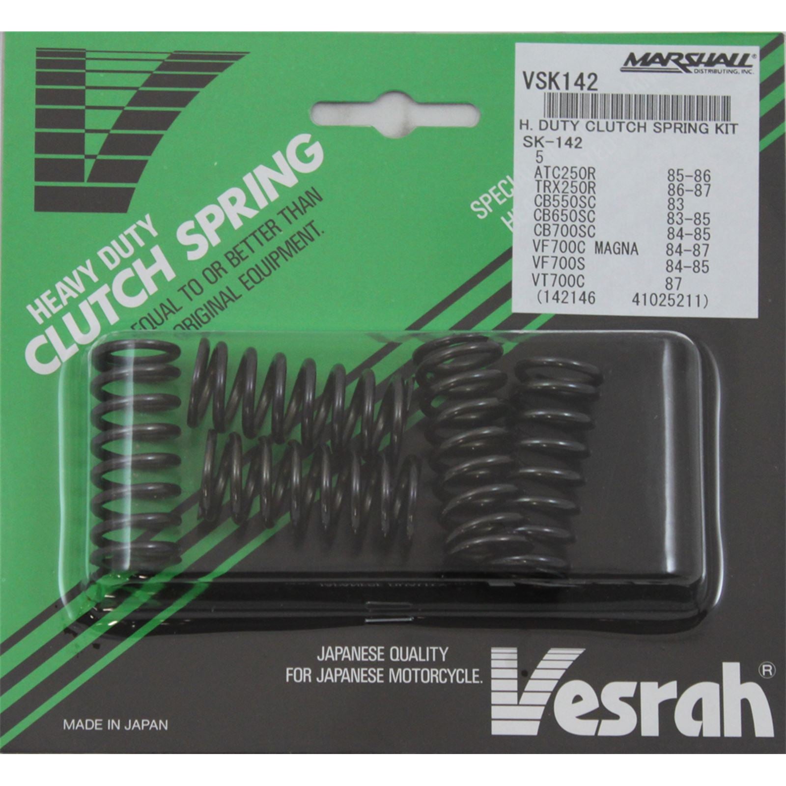 Vesrah Clutch SprIngs- TRX250R + '86-87- Z50/R '76-87 [MPN: SK-142]_153688
