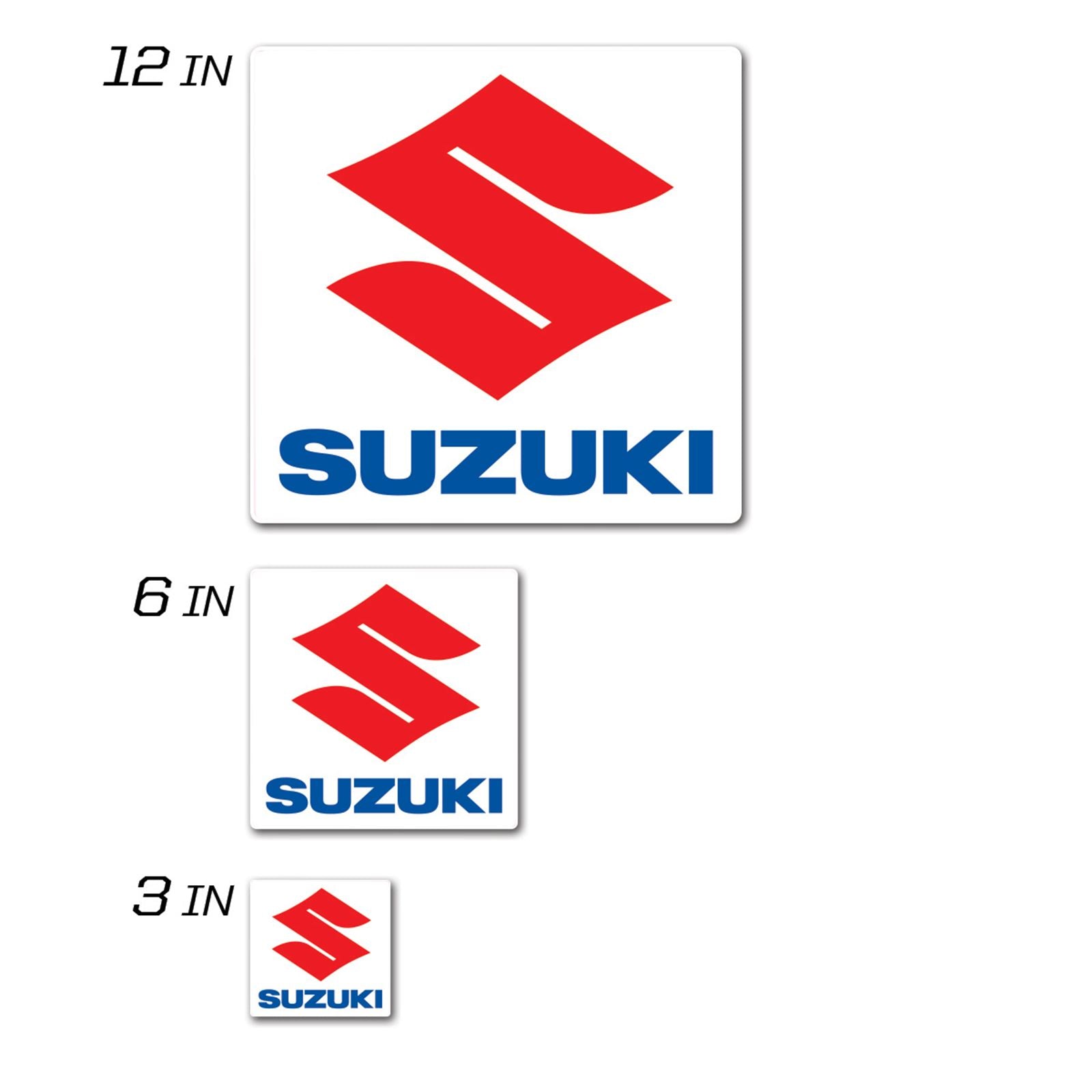 D'Cor 6" Squared Icon Decal for Suzuki [MPN: 40-40-109]_155183