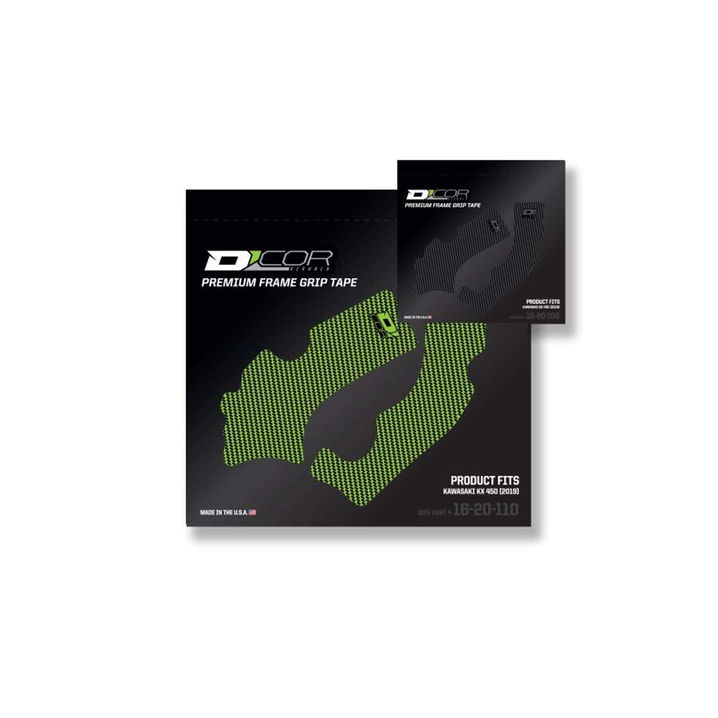 D'Cor Frame Grip Guard Decal Grey [MPN: 16-20-109]_155291