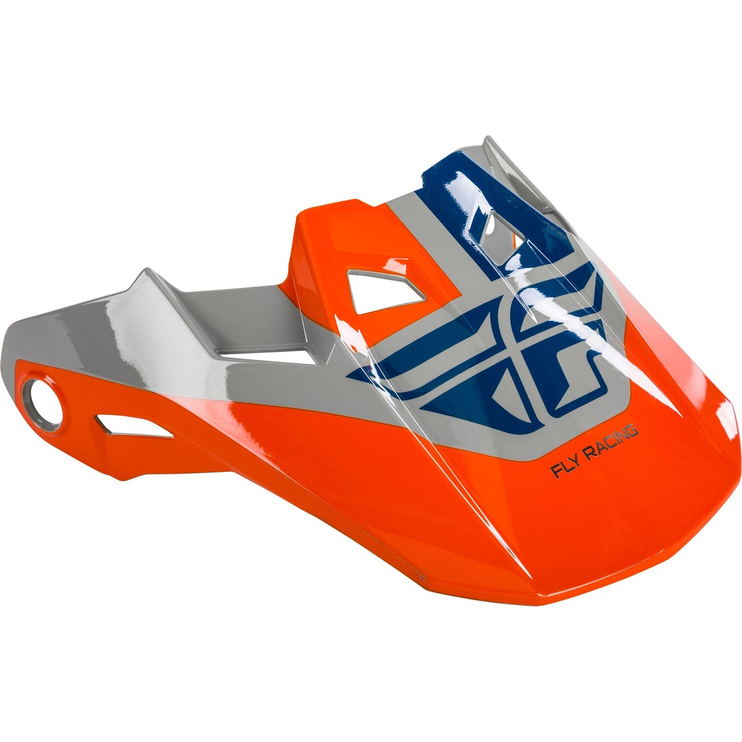 Fly Racing Formula Visor Gray/Orange/Blue - X-Large -2X 73-47205X_156579