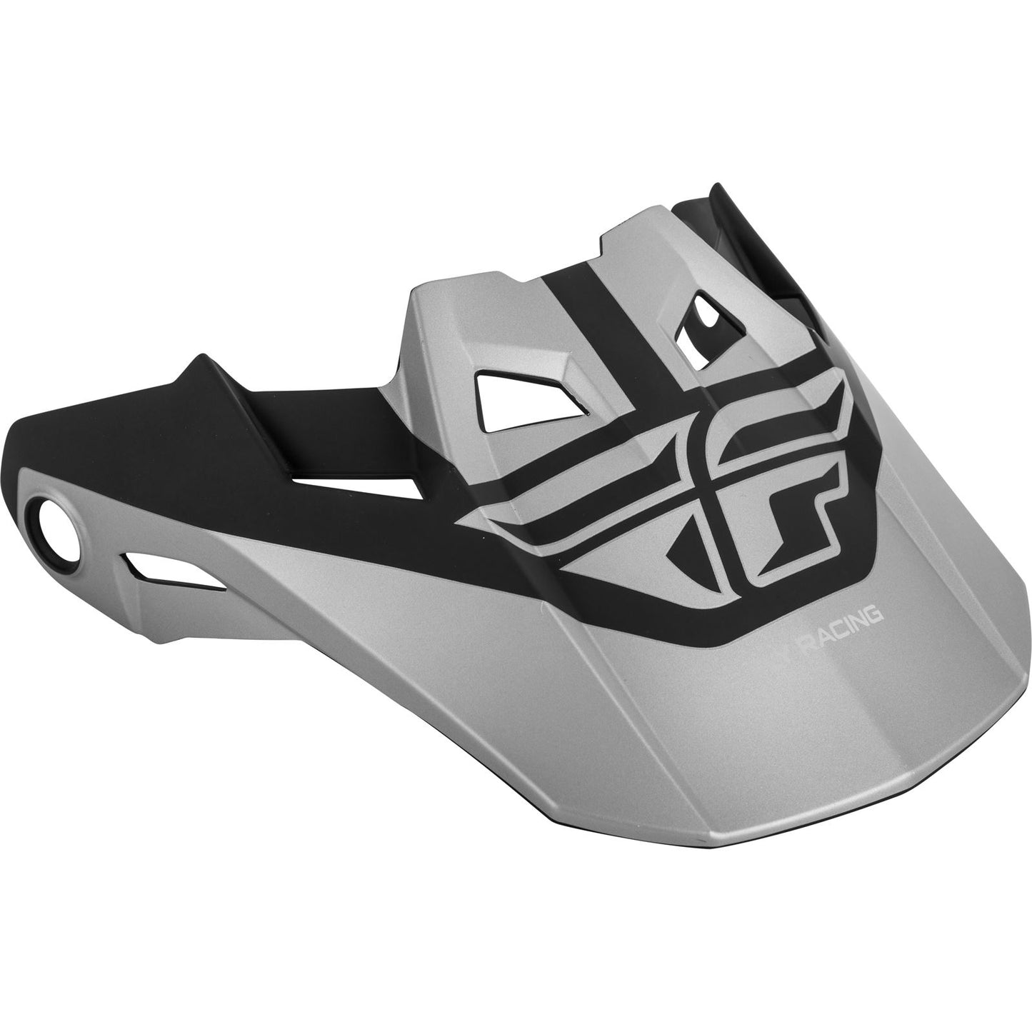 Fly Racing Formula Visor Matte Black/Silver Medium  73-47202M_157414