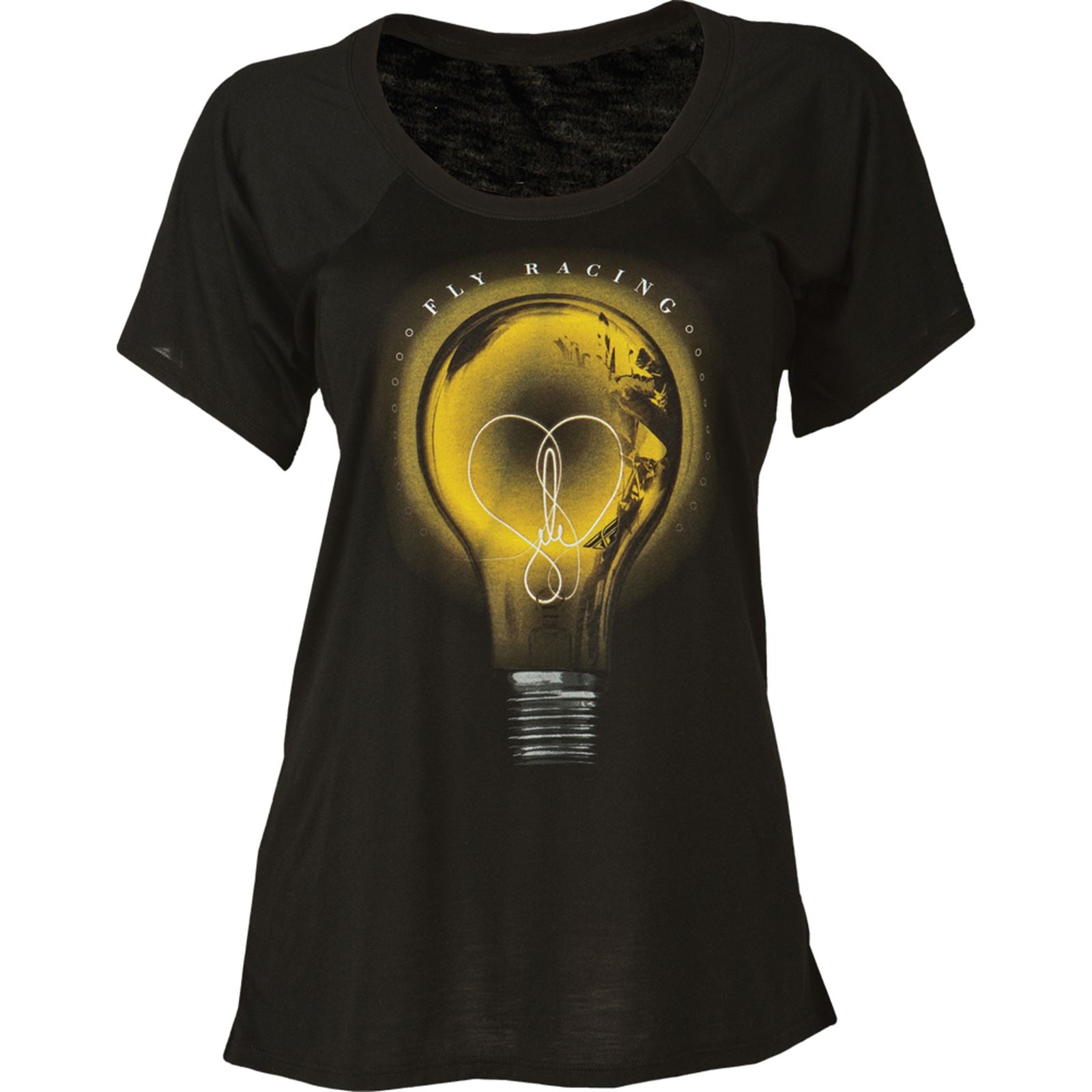 Fly Racing Bright Idea T-Shirt - Black - Large 356-0260L_157655