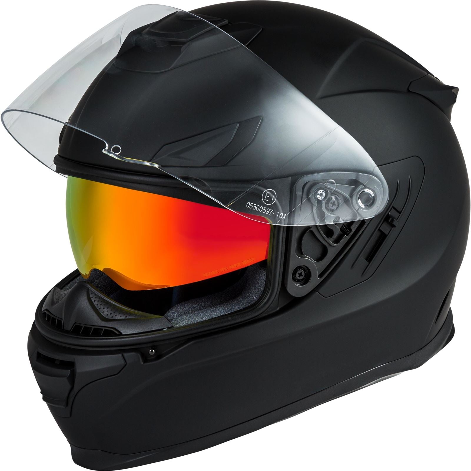 Fly Racing Sunshield Sentinel Red Mirror  IS-08-RED_157986