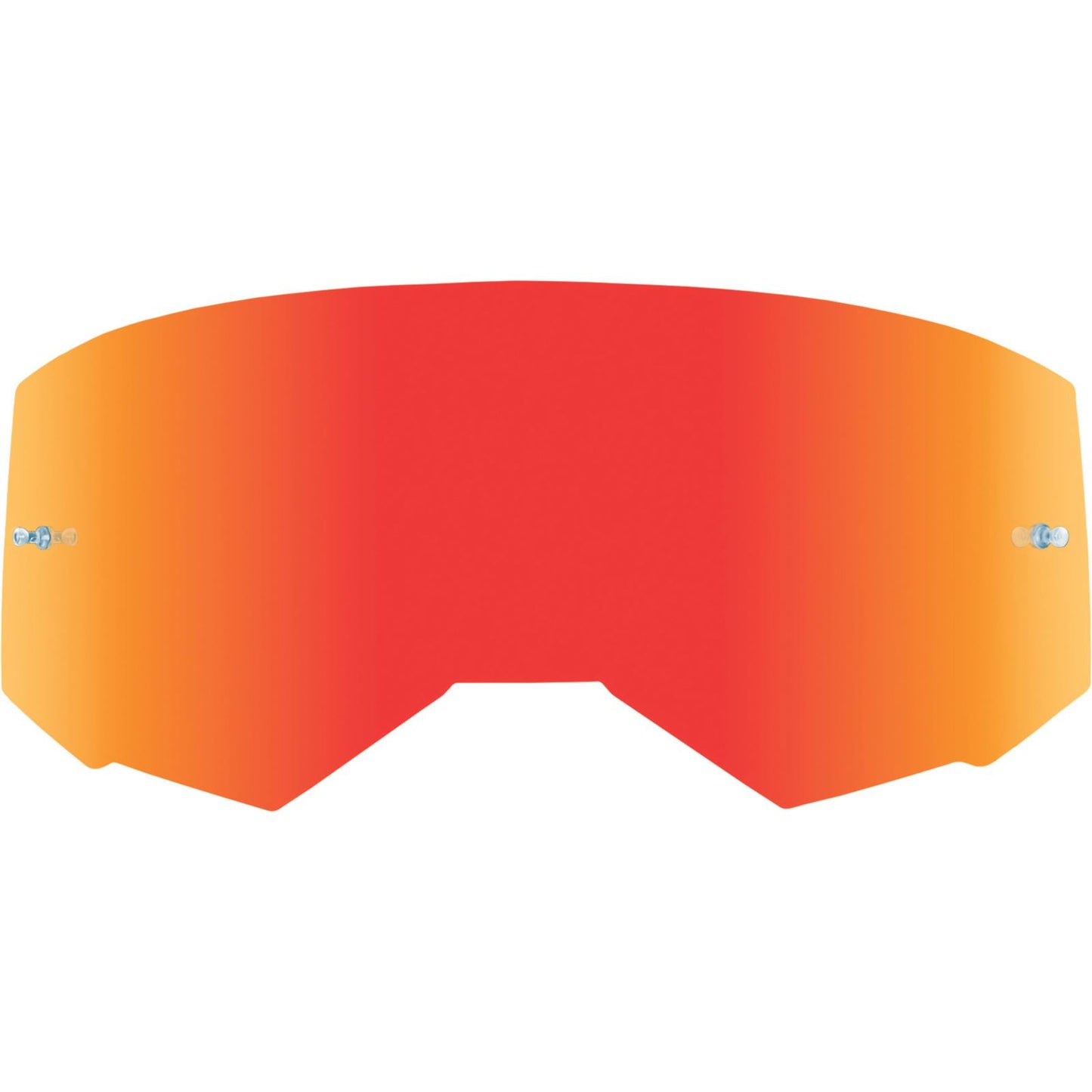 Fly Racing Youth Single Lens with Post - Red Mirror/Small Smoke [MPN: 37-5492]_158606