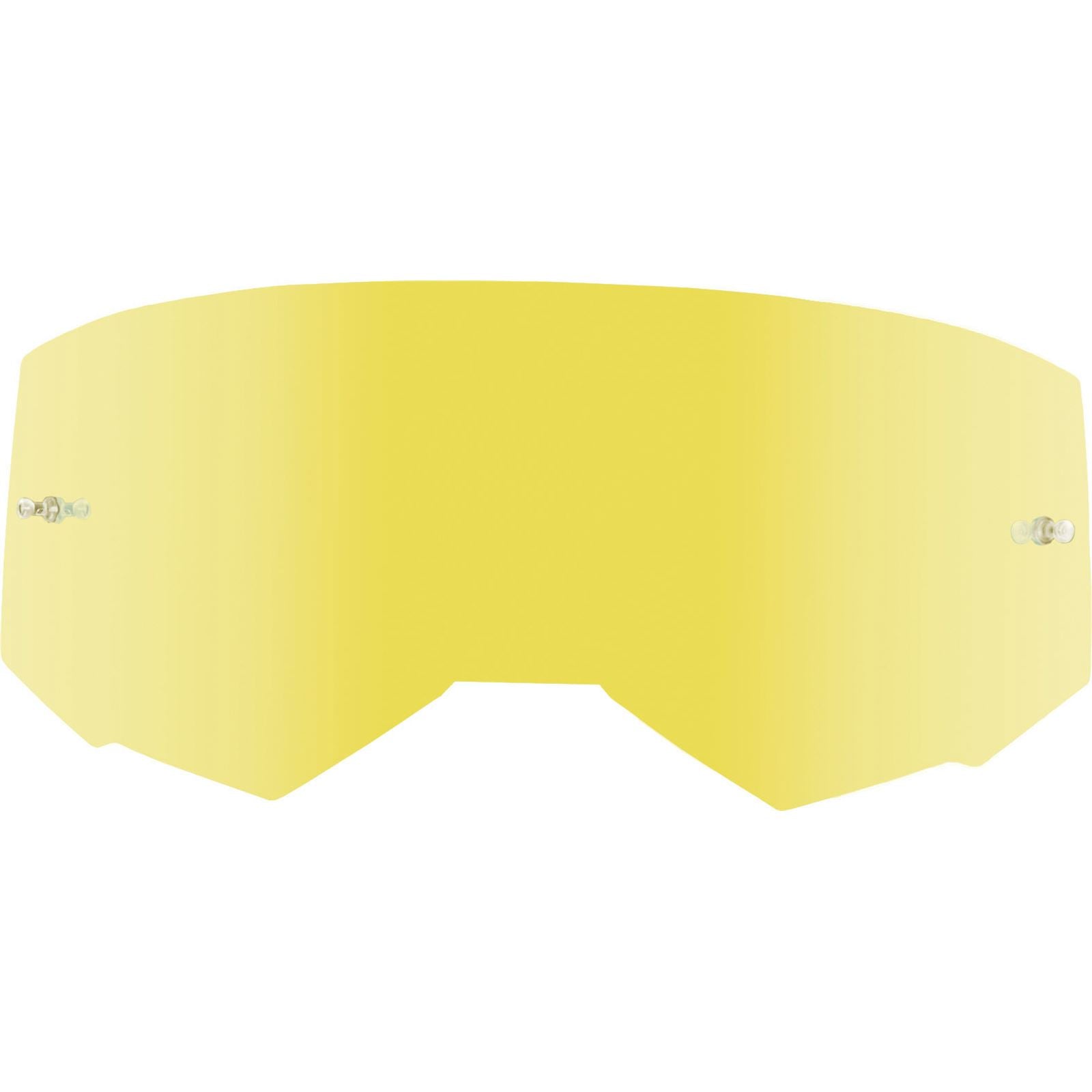 Fly Racing Youth Single Lens with Post - Gold Mirror/Small Smoke 37-5495_159270