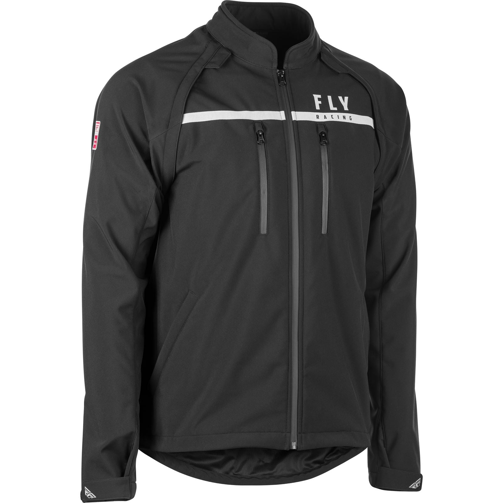 Fly Racing Fly Patrol Jacket Black Large  373-680L_539823