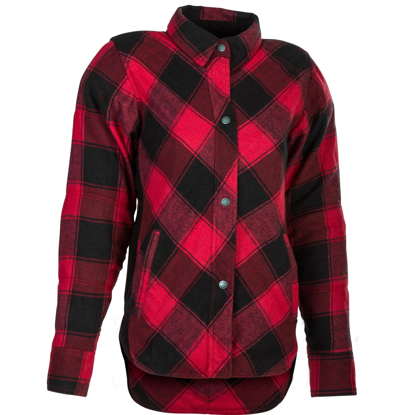 Highway 21 Women's Rogue Flannel Red/Black - Small #6049 489-1450~2_160353