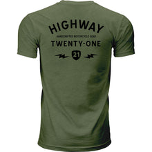 Highway 21 Halliwell Tee Green Medium 489-1930M_160359