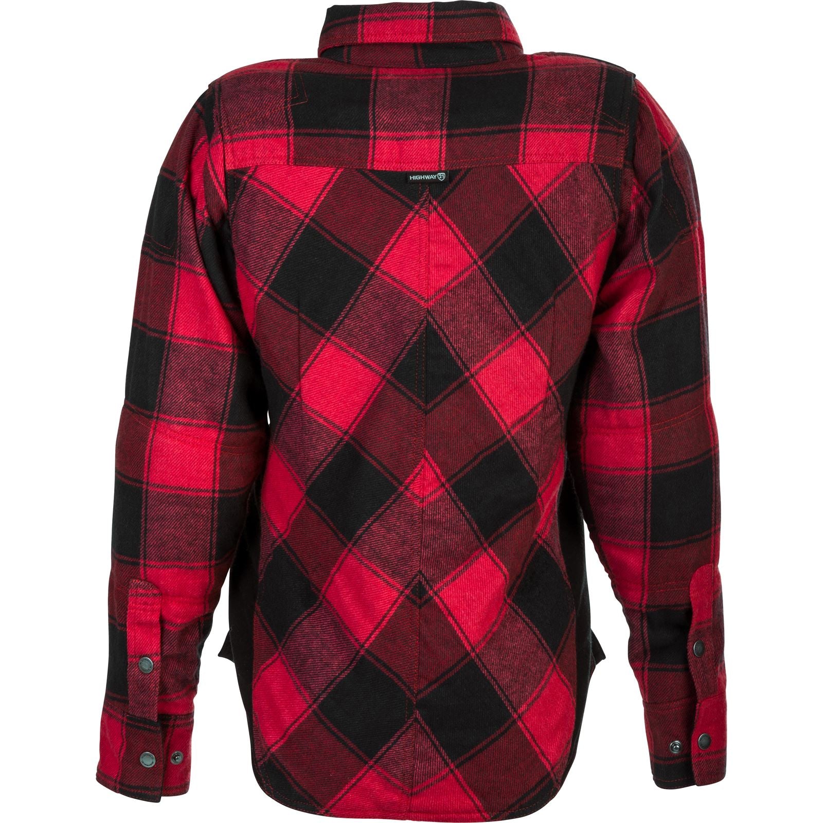 Highway 21 Women's Rogue Flannel Red/Black - Large #6049 489-1450~4_160432