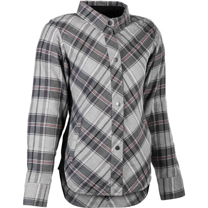 Highway 21 Women's Rogue Flannel - Pink/Gray - Extra Large #6049 489-1451~5_160437