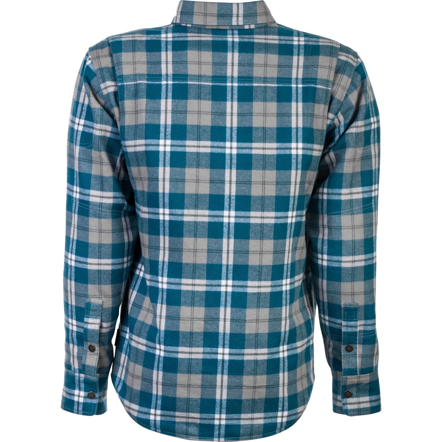 Highway 21 Marksman Flannel Gray/Blue Large #6049 489-1182~4_160492