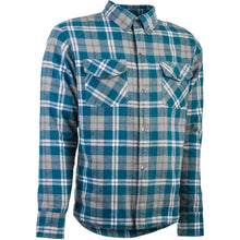 Highway 21 Marksman Flannel Gray/Blue 2X #6049 489-1182~6_160510