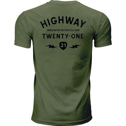 Highway 21 Halliwell Tee Green Large 489-1930L_160519