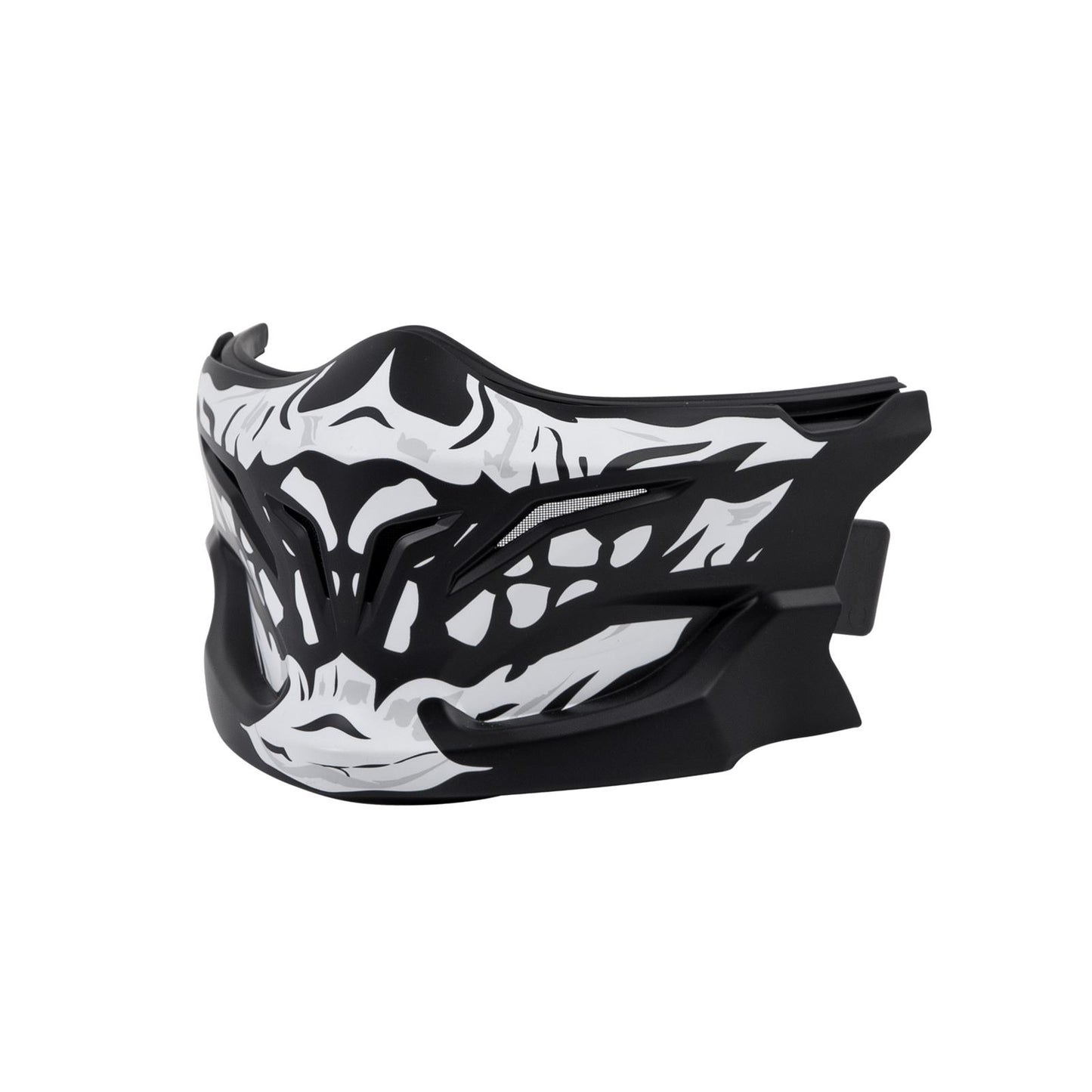 ScorpionEXO Covert Skull Face Mask - Black/White OPEN BOX 52-546-18_1494440