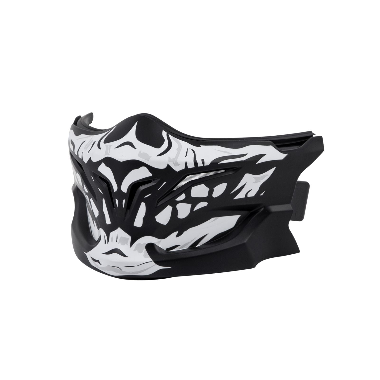 ScorpionEXO Covert Skull Face Mask - Black/White OPEN BOX 52-546-18_1494440