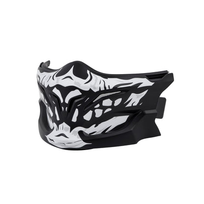 ScorpionEXO Covert Skull Face Mask - Black/White OPEN BOX 52-546-18_1494440