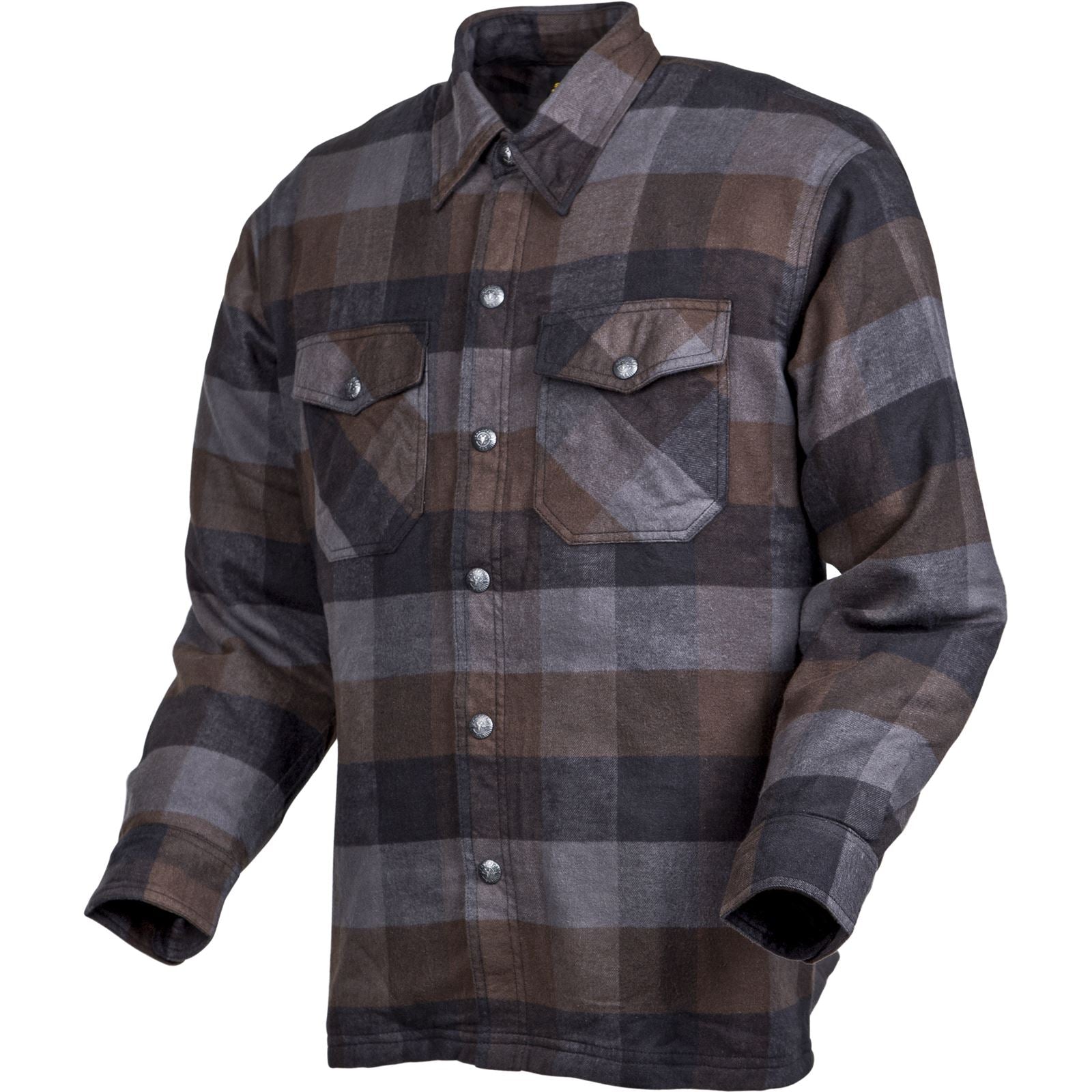 ScorpionEXO Covert Flannel Shirt - Black/Brown/Gray - 3XL OPEN BOX [MPN: 13603-8]_2098406