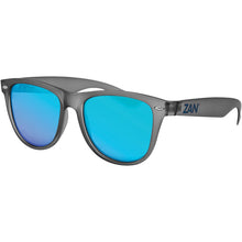 Zan Throwback Minty Sunglasseses Matte Gray with Smoke Blue Lens EZMT03_167933