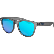Zan Throwback Minty Sunglasseses Matte Gray with Smoke Blue Lens EZMT03_502027