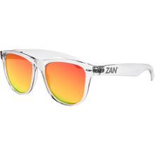 Zan Throwback Minty Sunglasseses Clear with Smoke Crimson Lens EZMT04_502006