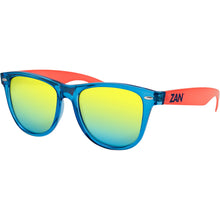 Zan Throwback Minty Sunglasseses Blue/Orange with Smoke Yellow EZMT05_502007