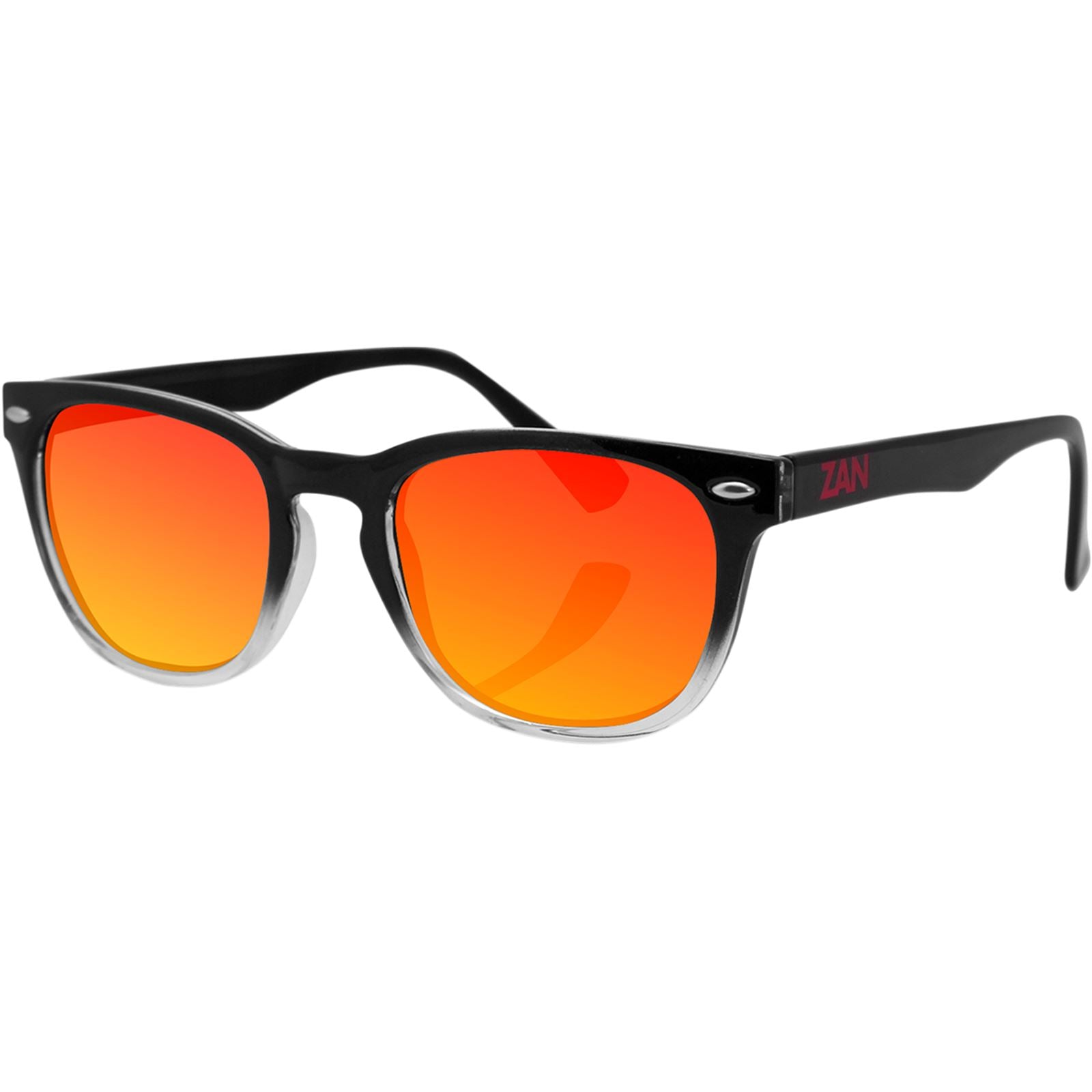 Zan Throwback NVS Sunglasseses Black Gradient with Smoked Crimson EZNV03_502000