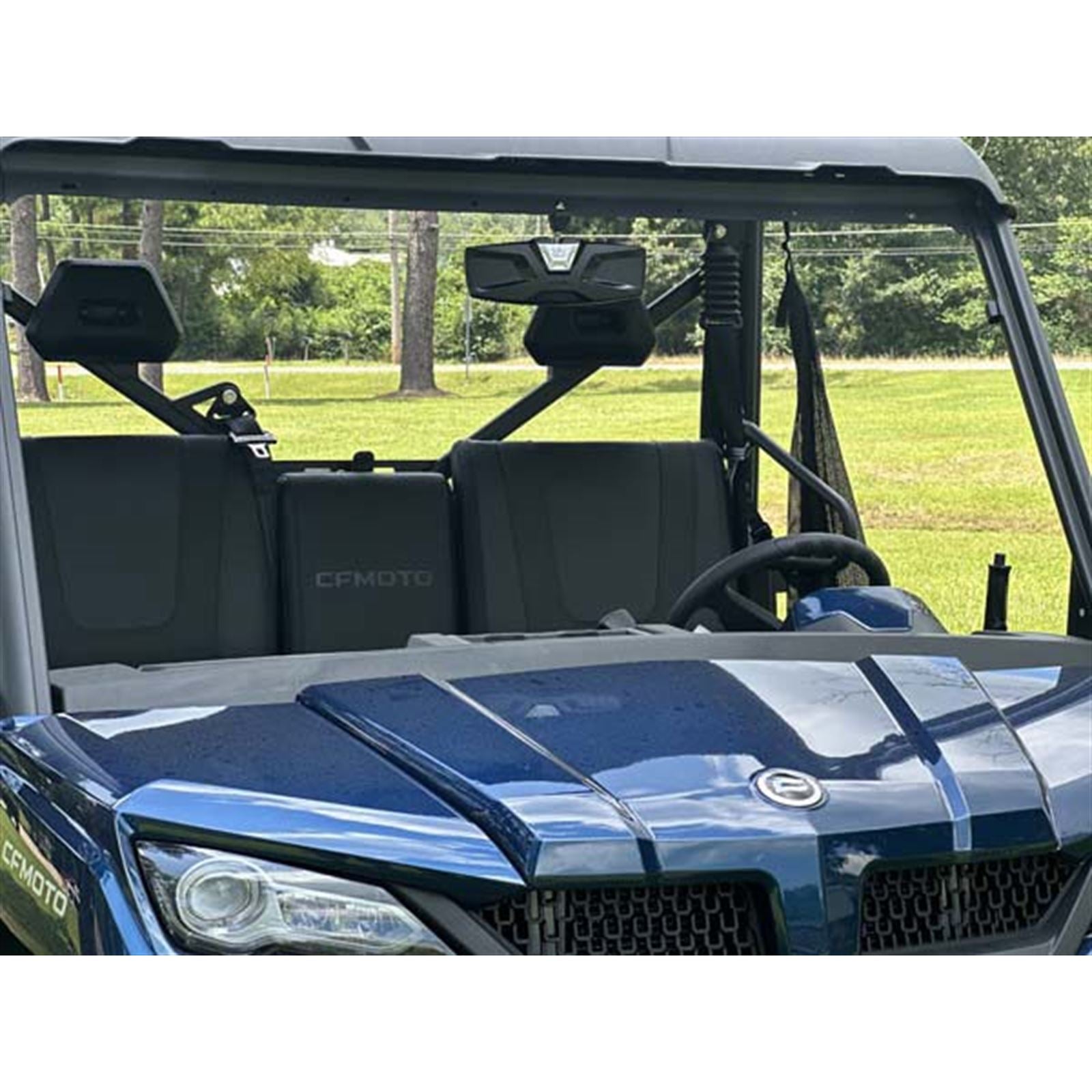 Seizmik Halo RA-Cast Rear View Mirror with Clamp for CFMoto 18033_1442340
