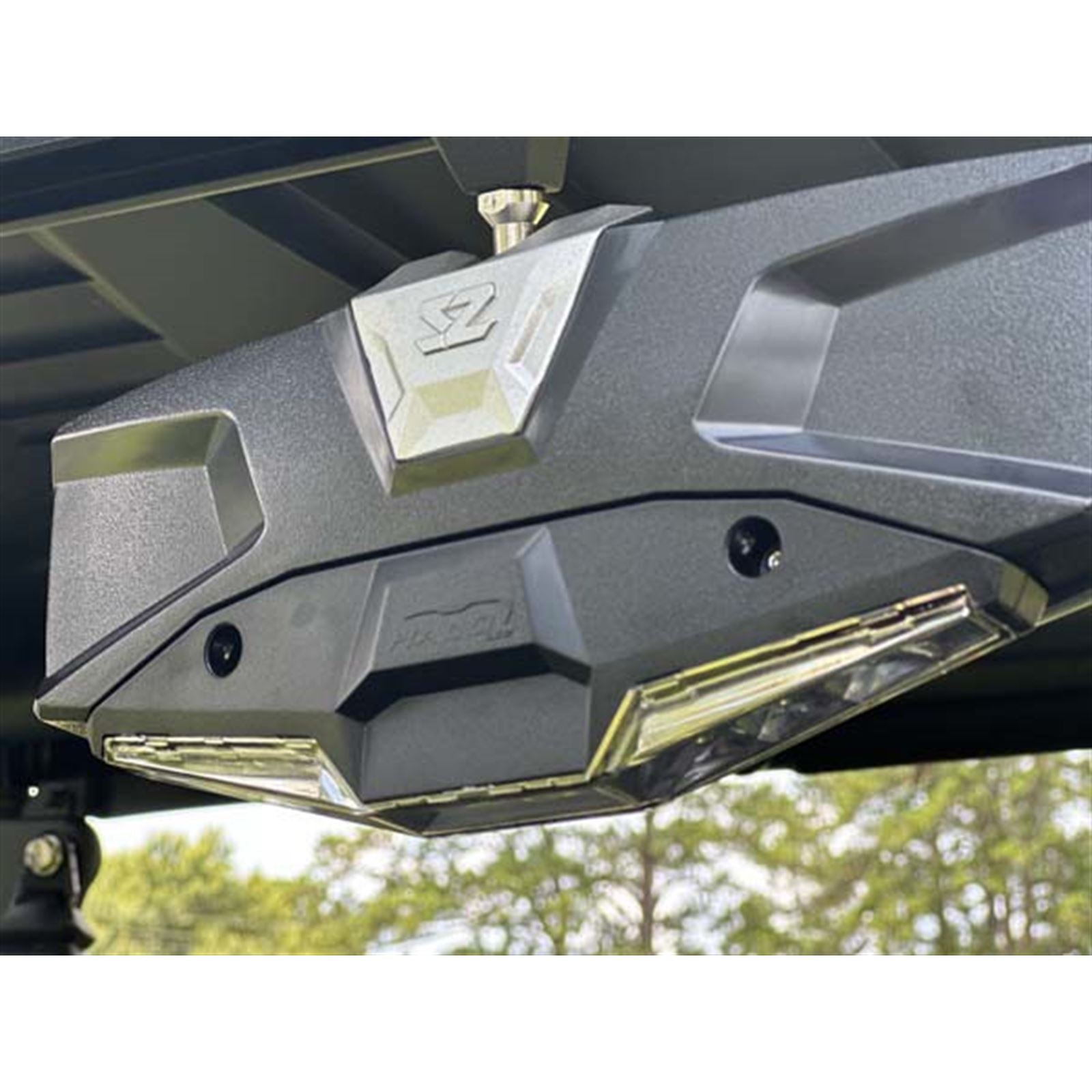 Seizmik Halo-RA LED Rearview Mirror with Cast Aluminum Bezel for CFMoto UForce 18032_1442325