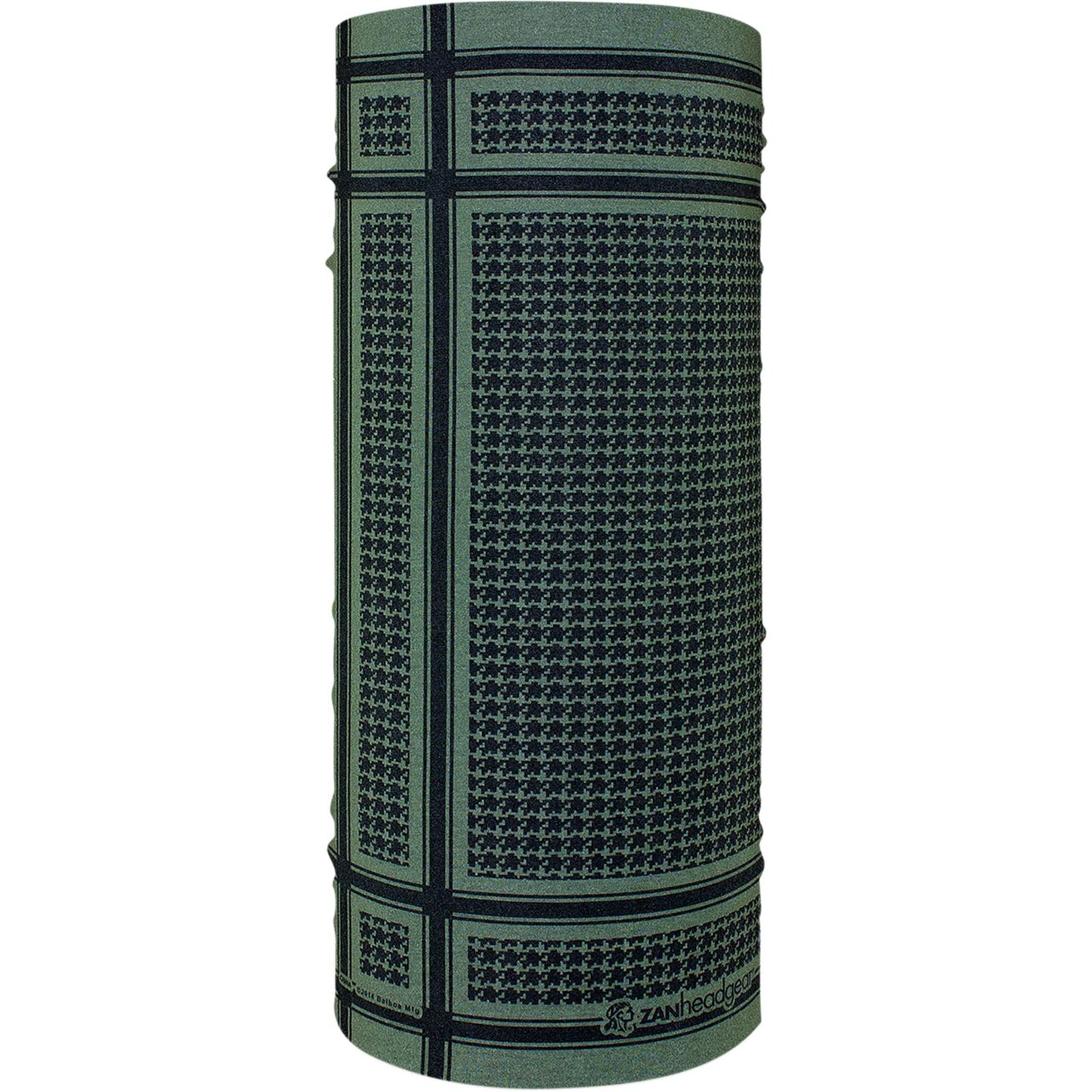 Zan Motley Tube - Hounds Tooth Olive [MPN: T235]_501826