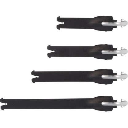 Alpinestars Tech 10 Buckle Straps Black [MPN: 25CIT14-10]_176012