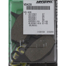 Vesrah Brake Pads- KL650 '87-07 + EBC#FA130 [MPN: VD-428]_176172
