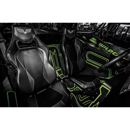 Moramoto Mat Kit for Can-Am Maverick Sport/Maverick - Black/Green [MPN: 100BST-124CM-0102]_1440271