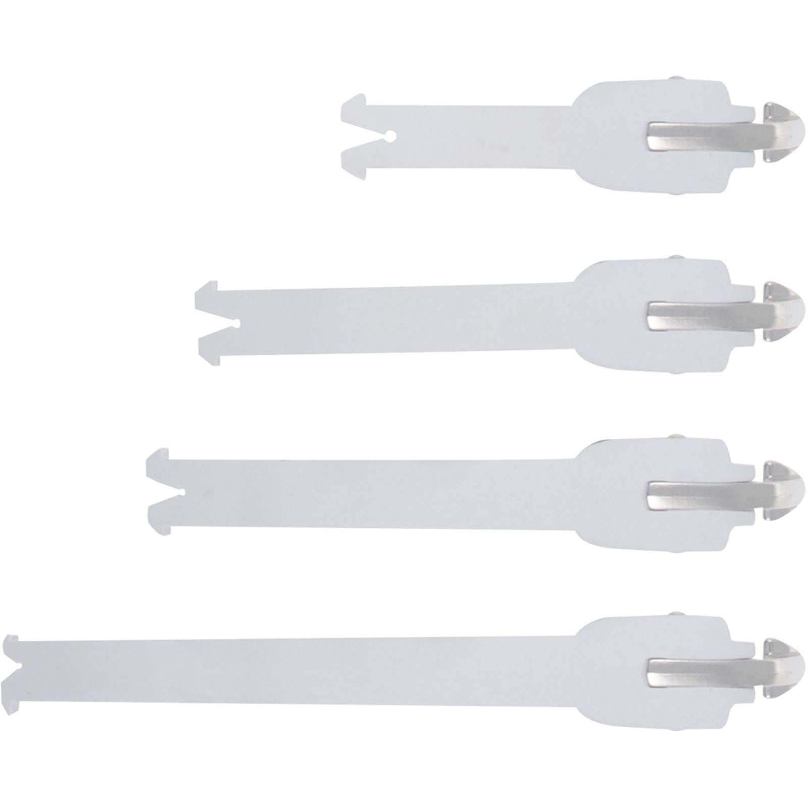 Alpinestars Tech 5/7 Buckle Straps White [MPN: 25CIT74-20]_177107