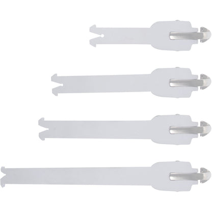 Alpinestars Tech 5/7 Buckle Straps White [MPN: 25CIT74-20]_177107