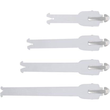 Alpinestars Tech 5/7 Buckle Straps White [MPN: 25CIT74-20]_343071