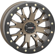 System 3 SB-4 Beadlock Wheel - 14x7, 4/137, 4+3, Bronze 14S3-3238_177111