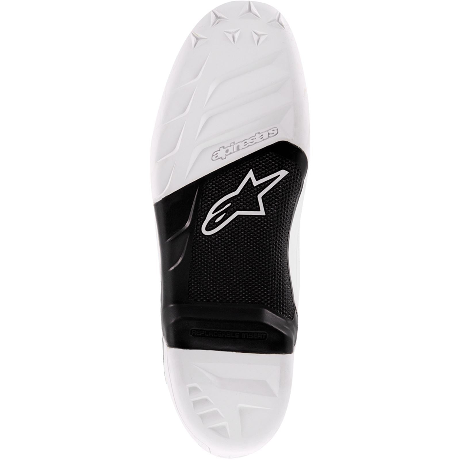 Alpinestars Tech-7 Sole Black/White Size 11 [MPN: 25SUT74-12-11]_177459