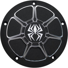 Rekluse Racing Derby Cover Black Wrinkle Big Twin '99-17 EX Low Profile RMS-0515004_463789