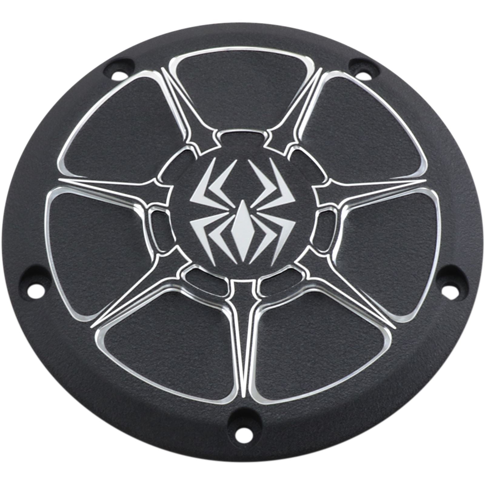 Rekluse Racing Derby Cover Black Wrinkle FLH/FLT '16-Up with Low Profile RMS-0515006_463791