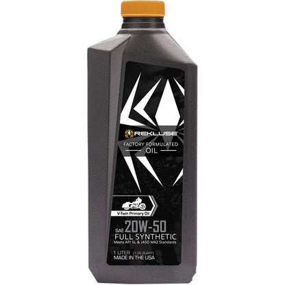Rekluse Racing Full Synthetic Primary V-Twin 20W-50 - 1 Liter RMS-1099003_463958