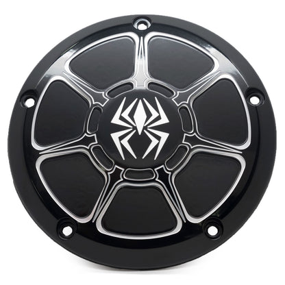 Rekluse Racing Derby Cover Black Gloss FLH/FLT '16-Up with Low Profile [MPN: RMS-0515005]_177675