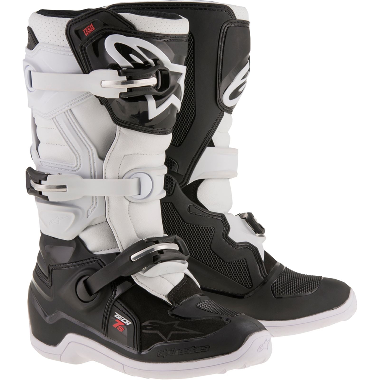 Alpinestars Tech 7S Boots Black/White_177692