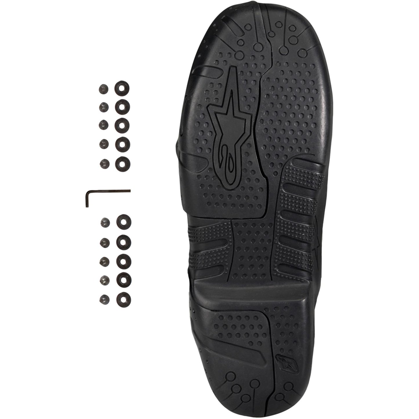 Alpinestars Tech-7S Sole Black Size 02 [MPN: 25SUT7S-10-02]_178118