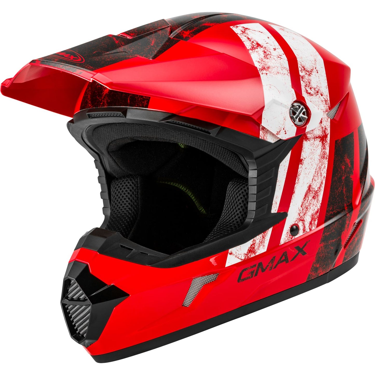 GMax MX-46 Off-Road Dominant Helmet Red/Black/White_178315